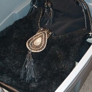 Black fashion women purse